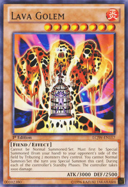 Lava Golem Card Front