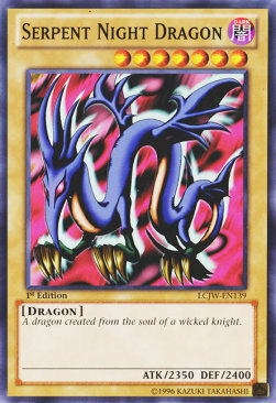 Serpent Night Dragon Card Front