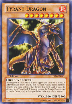 Tyrant Dragon Card Front