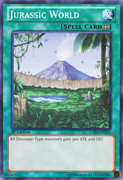 Jurassic World Card Front