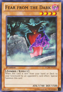 Fear from the Dark Card Front