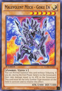 Malevolent Mech - Goku En Card Front