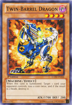 Twin-Barrel Dragon Card Front