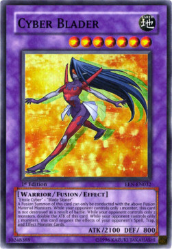 Cyber Blader Card Front