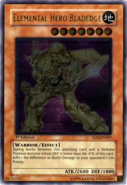 Elemental HERO Bladedge Card Front