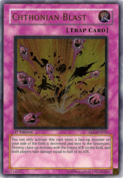 Chthonian Blast Card Front