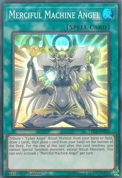 Merciful Machine Angel Card Front