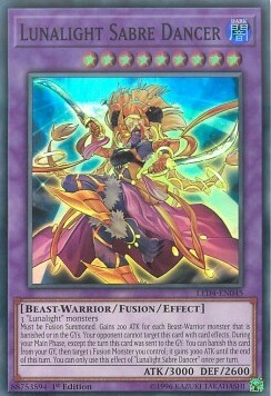 Lunalight Sabre Dancer Card Front