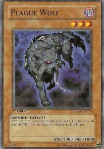 Plague Wolf Card Front