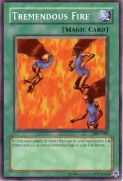 Tremendous Fire Card Front