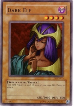 Dark Elf Card Front