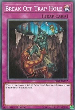 Break Off Trap Hole Card Front