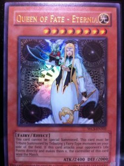 Queen of Fate - Eternia Card Front