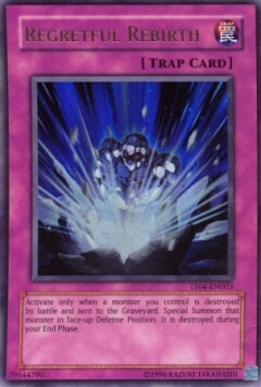 Regretful Rebirth Card Front