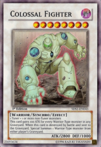 Colossal Fighter Card Front