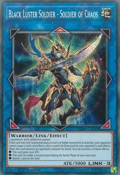 Black Luster Soldier - Soldier of Chaos Card Front