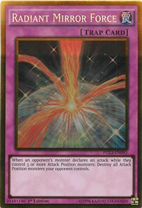 Radiant Mirror Force Card Front