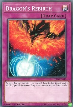 Dragon's Rebirth Card Front