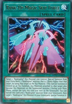 Rank-Up-Magic Skip Force Card Front