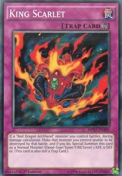 King Scarlet Card Front