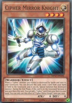 Cipher Mirror Knight Card Front