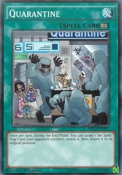 Quarantine Card Front