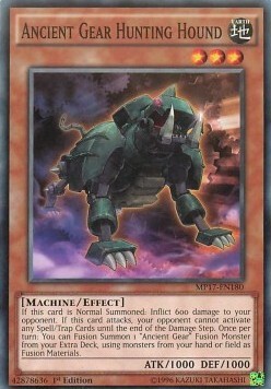 Ancient Gear Hunting Hound Card Front