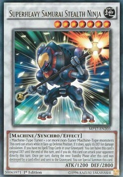 Superheavy Samurai Stealth Ninja Card Front