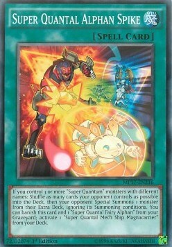 Super Quantal Alphan Spike Card Front