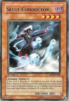 Skull Conductor Card Front