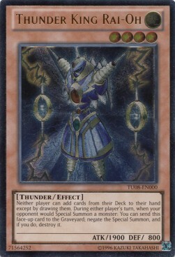 Thunder King Rai-Oh Card Front