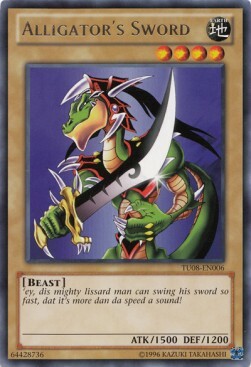 Alligator's Sword Card Front