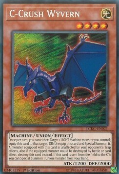 C-Crush Wyvern Card Front