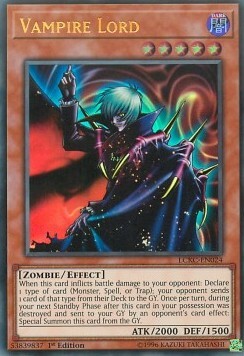 Vampire Lord Card Front