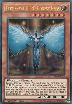 Elemental HERO Honest Neos Card Front