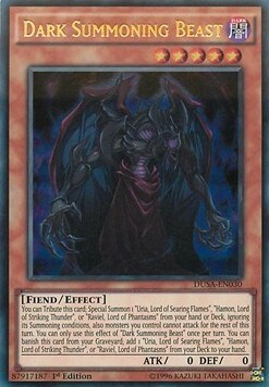 Dark Summoning Beast Card Front