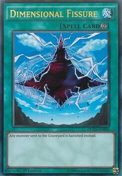 Dimensional Fissure Card Front