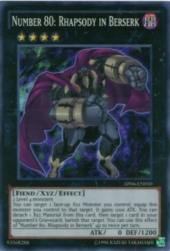 Number 80: Rhapsody in Berserk Card Front