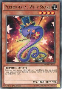 Performapal Whip Snake Card Front