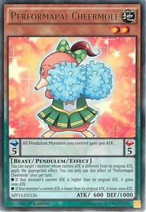 Performapal Cheermole Card Front