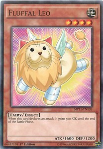 Fluffal Leo Card Front