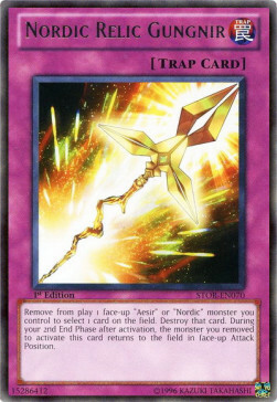 Nordic Relic Gungnir Card Front