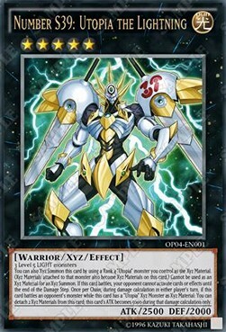 Number S39: Utopia the Lightning Card Front