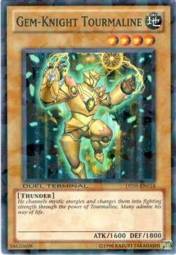 Gem-Knight Tourmaline Card Front