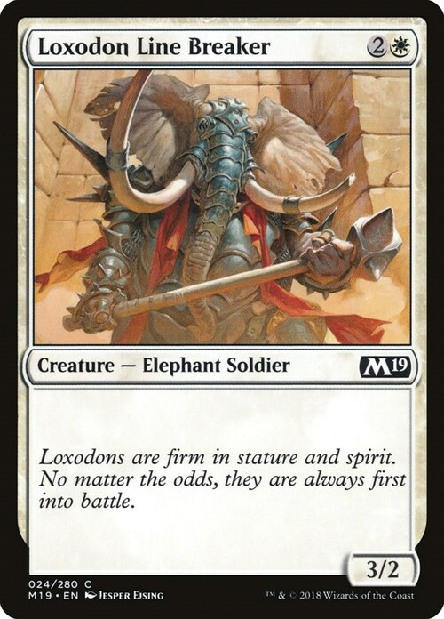 Loxodon Line Breaker Card Front