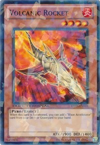 Volcanic Rocket Card Front