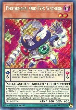 Performapal Odd-Eyes Synchron Card Front