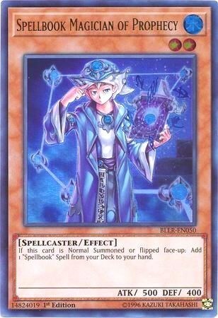 Spellbook Magician of Prophecy Card Front