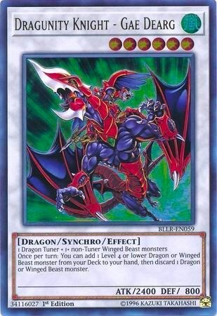 Dragunity Knight - Gae Dearg Card Front