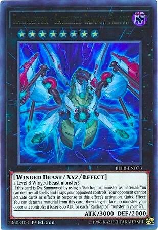 Raidraptor - Satellite Cannon Falcon Card Front